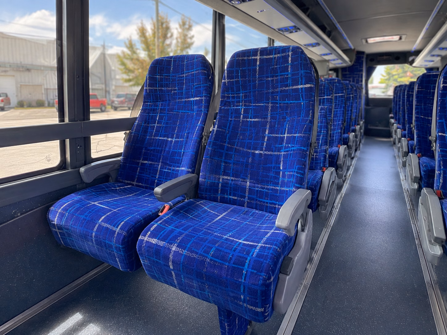 troy long distance transportation onboard seating