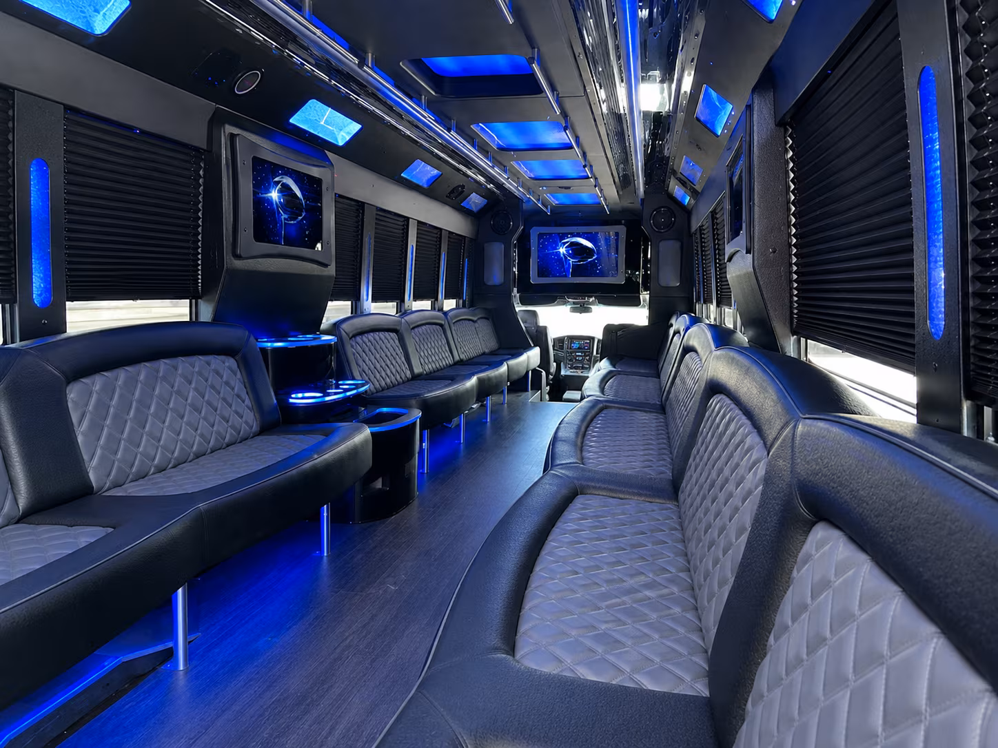 troy party bus rental gallery