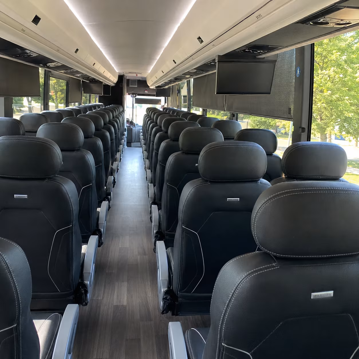 troy religious group transportation onboard seating