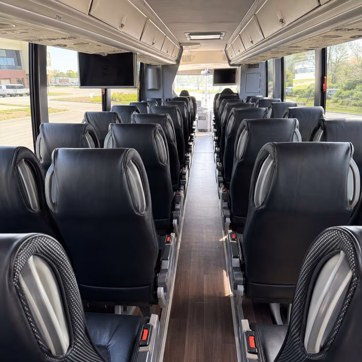 troy school event transportation onboard seating